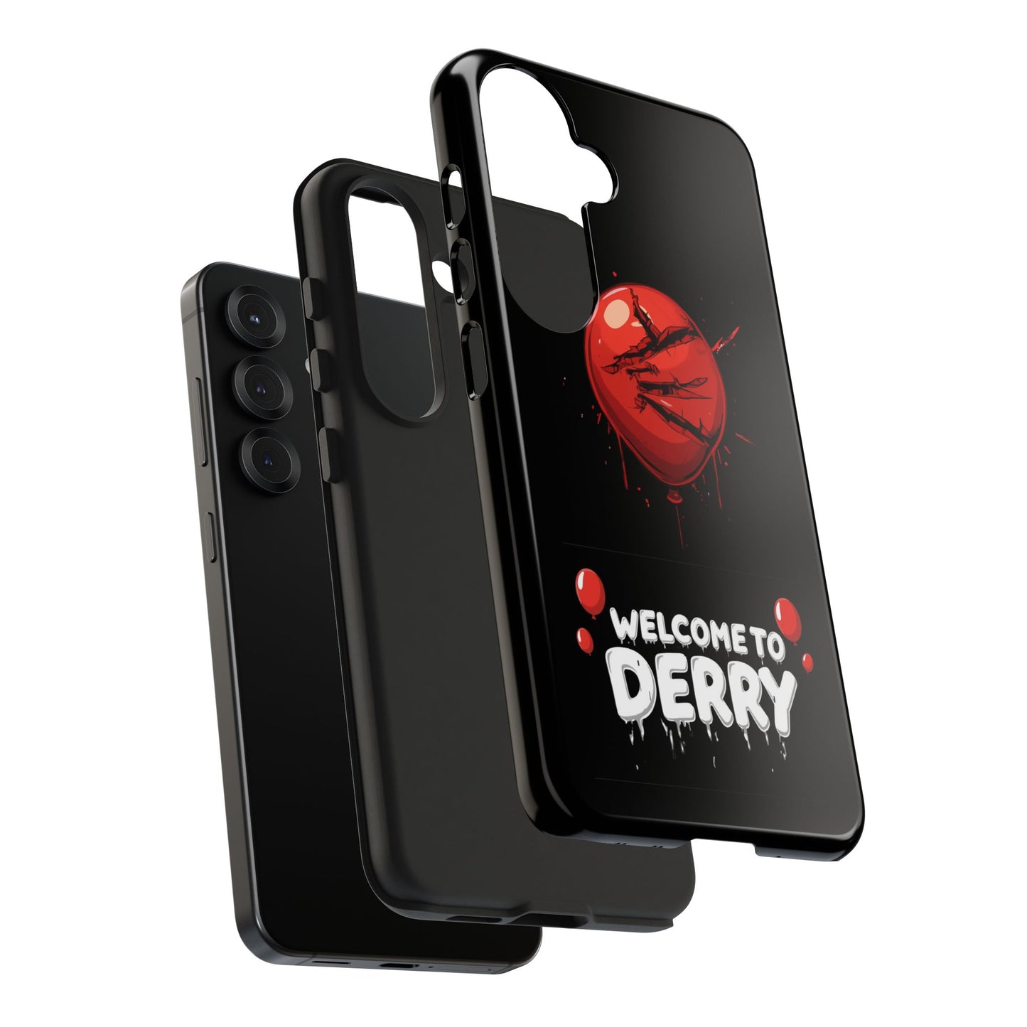 Phone Case — "Welcome to Derry" Red Balloon Horror Protective Case
