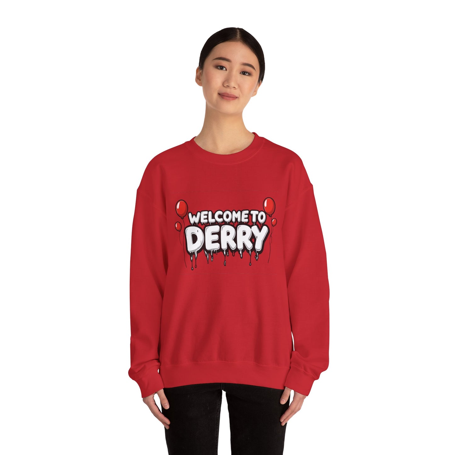 Welcome to Derry Sweatshirt — Horror Balloon Crewneck