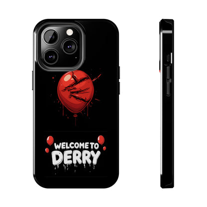 Phone Case — "Welcome to Derry" Red Balloon Horror Protective Case