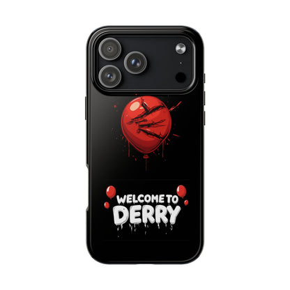 Phone Case — "Welcome to Derry" Red Balloon Horror Protective Case
