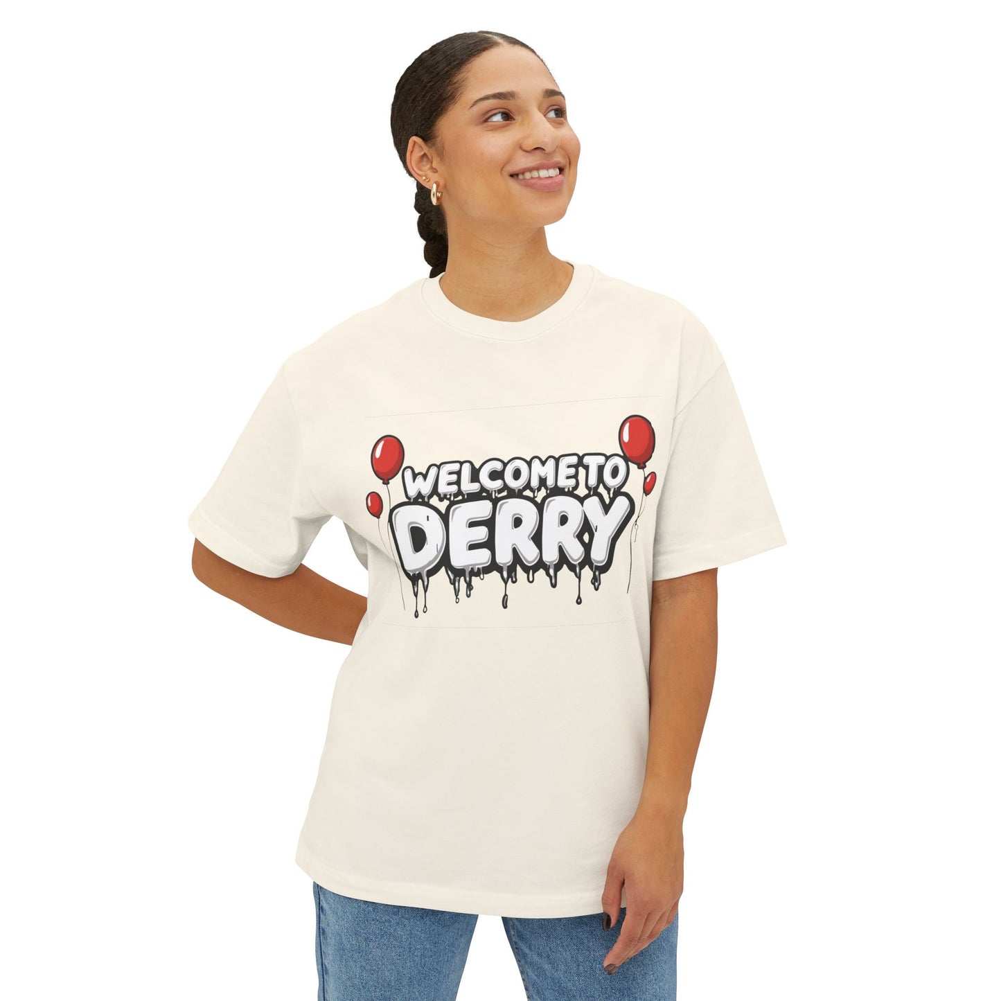 Welcome to Derry Balloon Tee | Horror Pennywise Inspired Shirt