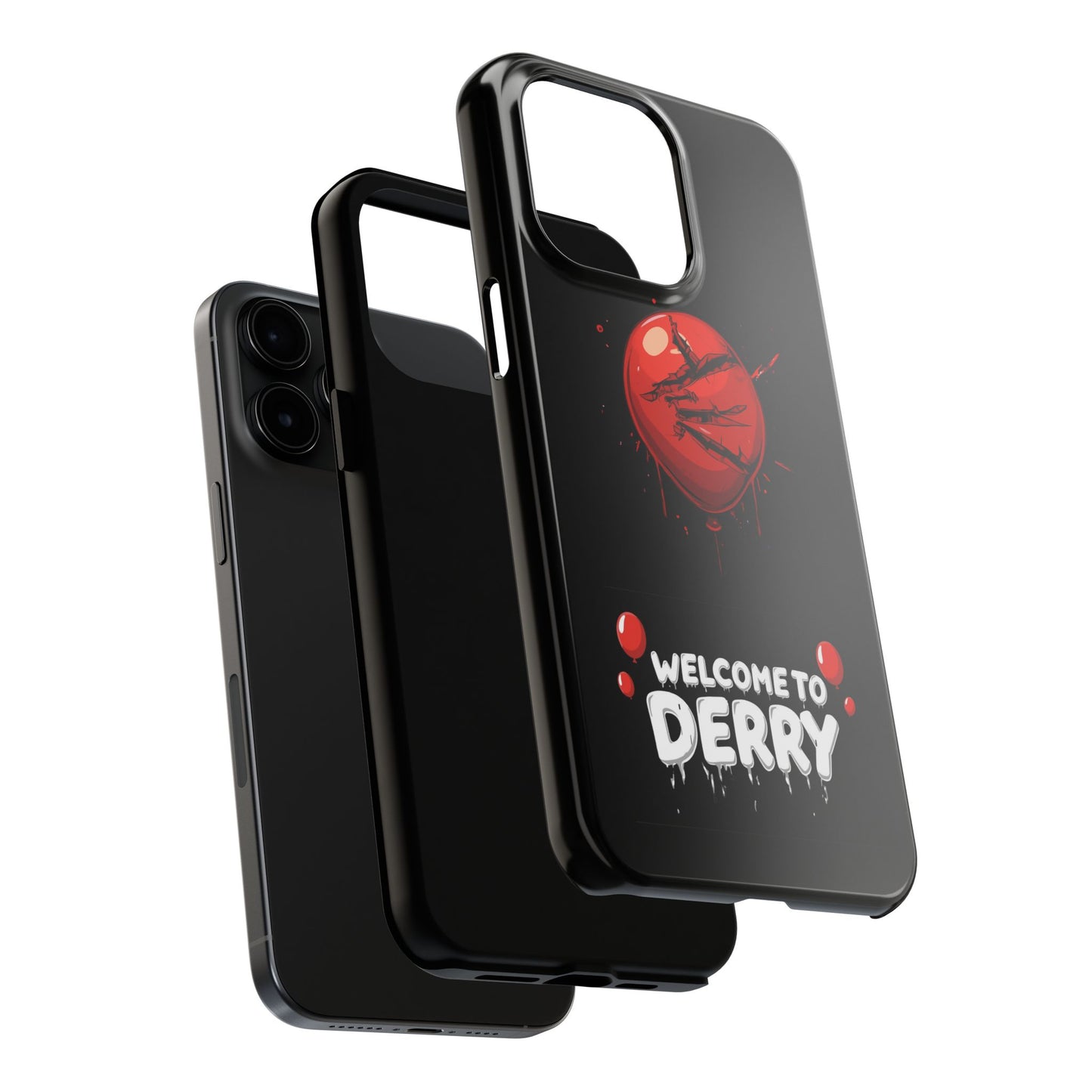 Phone Case — "Welcome to Derry" Red Balloon Horror Protective Case