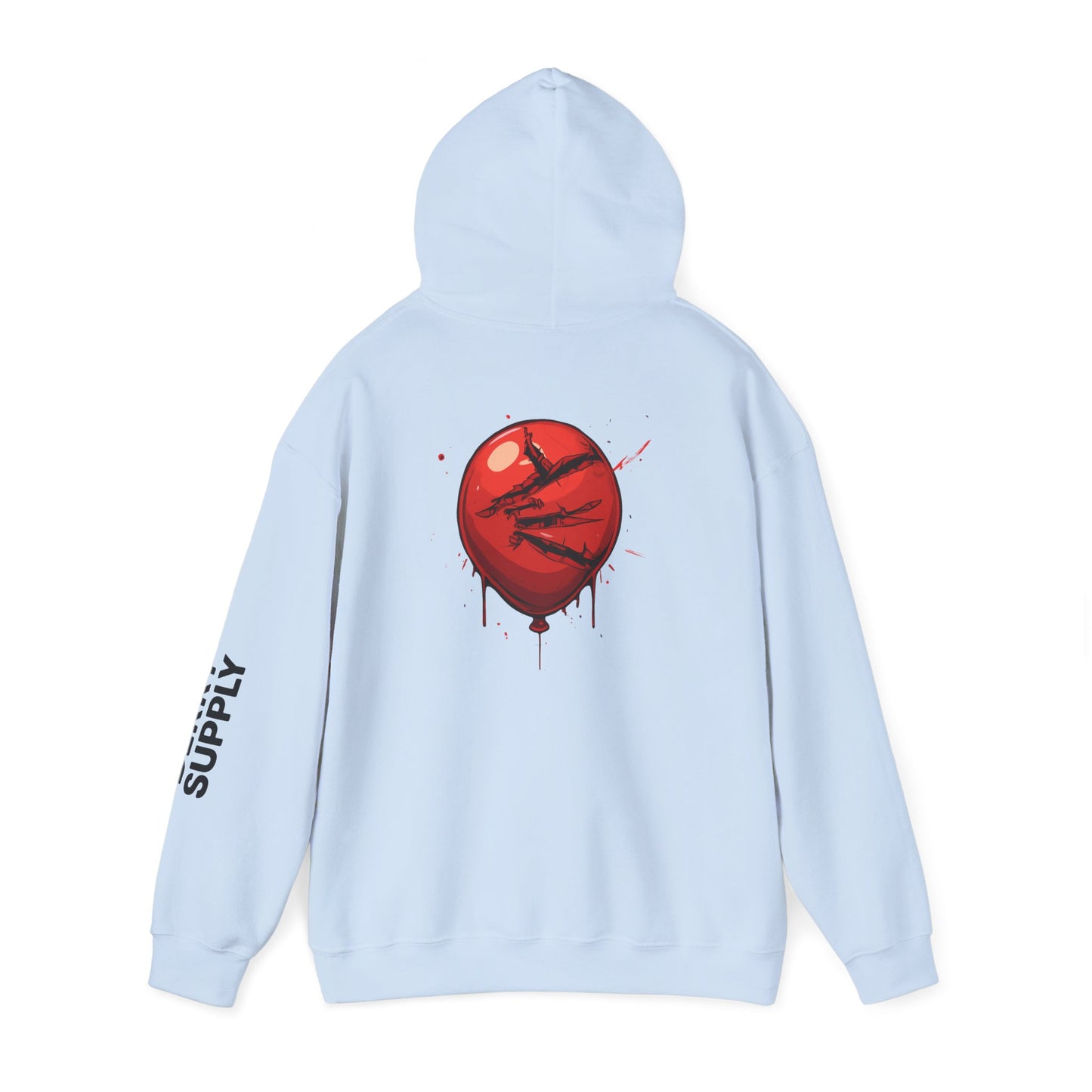Welcome to Derry Hoodie — Horror Balloon Graphic Pullover