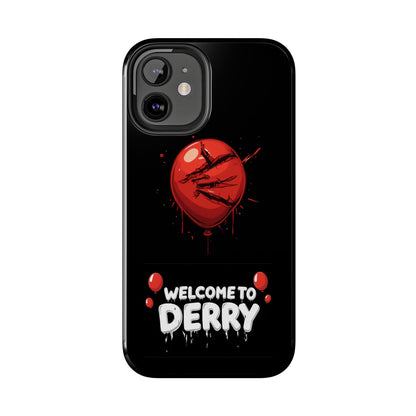 Phone Case — "Welcome to Derry" Red Balloon Horror Protective Case
