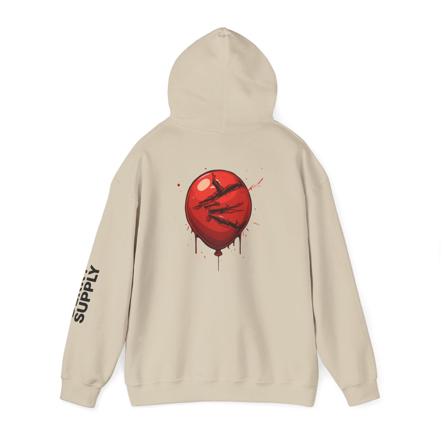 Welcome to Derry Hoodie — Horror Balloon Graphic Pullover