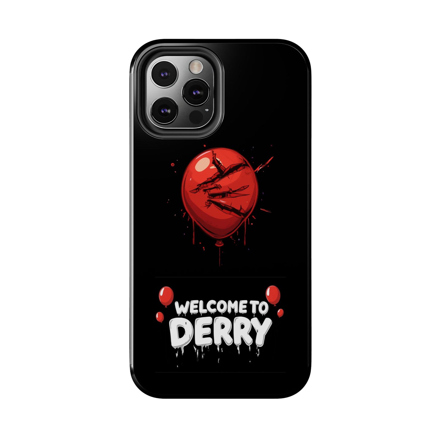 Phone Case — "Welcome to Derry" Red Balloon Horror Protective Case