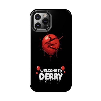 Phone Case — "Welcome to Derry" Red Balloon Horror Protective Case