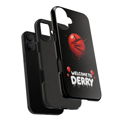 Phone Case — "Welcome to Derry" Red Balloon Horror Protective Case
