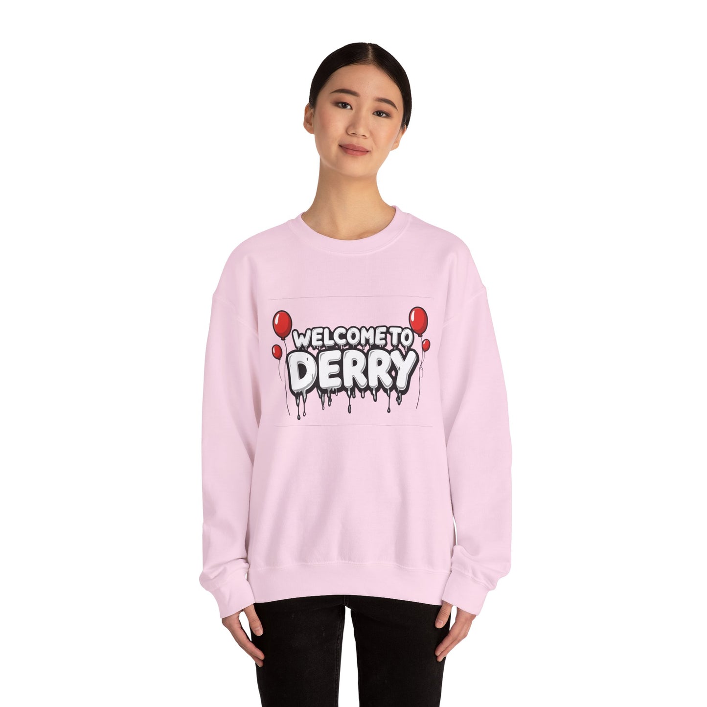 Welcome to Derry Sweatshirt — Horror Balloon Crewneck