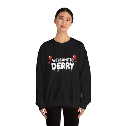Welcome to Derry Sweatshirt — Horror Balloon Crewneck
