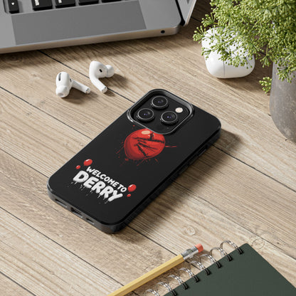 Phone Case — "Welcome to Derry" Red Balloon Horror Protective Case