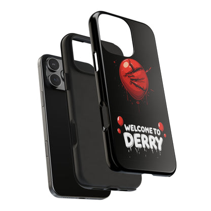 Phone Case — "Welcome to Derry" Red Balloon Horror Protective Case