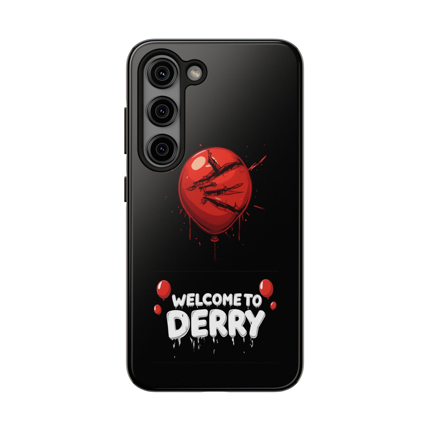 Phone Case — "Welcome to Derry" Red Balloon Horror Protective Case