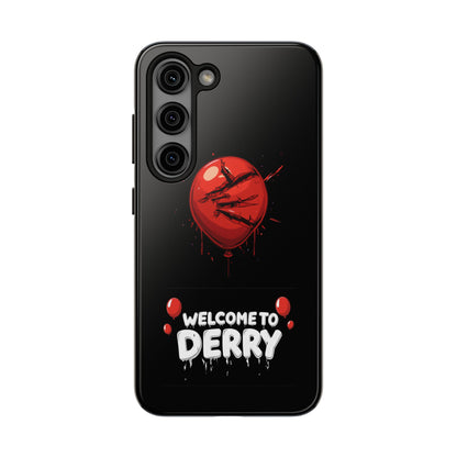 Phone Case — "Welcome to Derry" Red Balloon Horror Protective Case