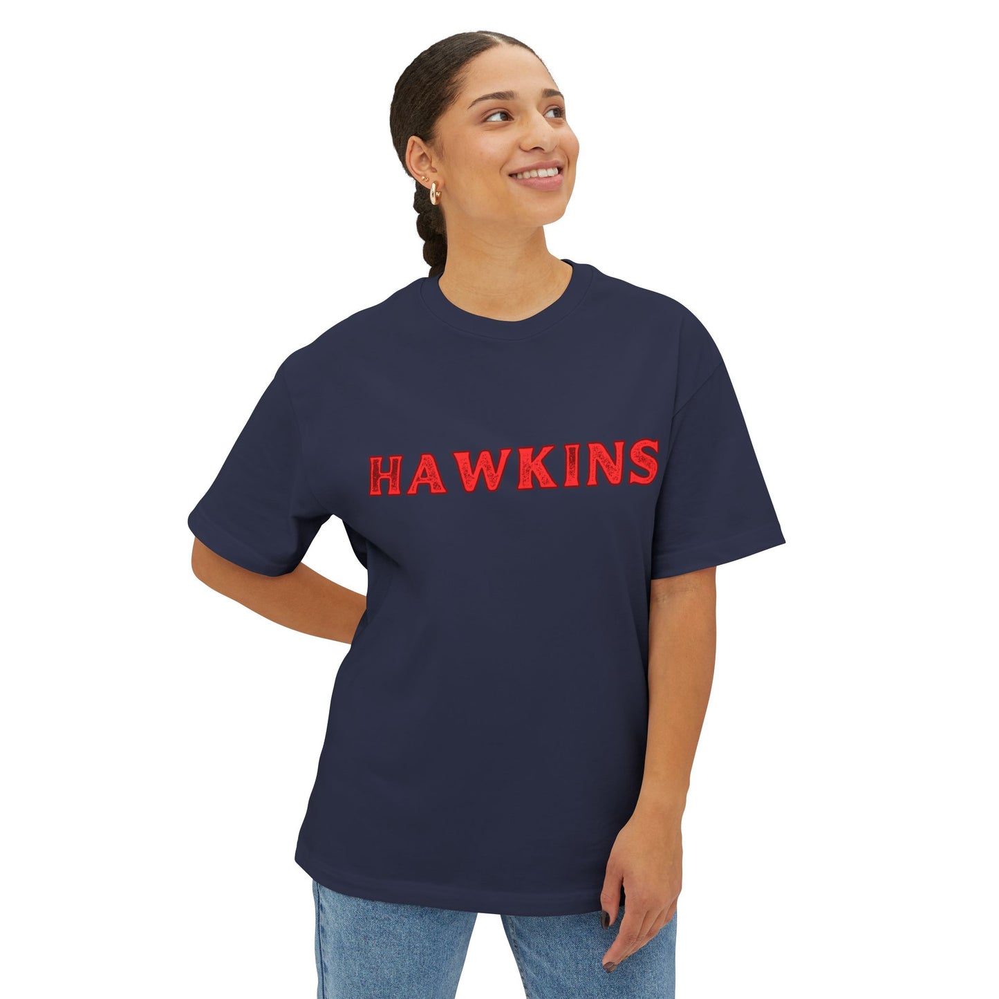 Hawkins Unisex Oversized Boxy Tee