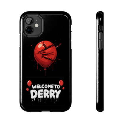 Phone Case — "Welcome to Derry" Red Balloon Horror Protective Case