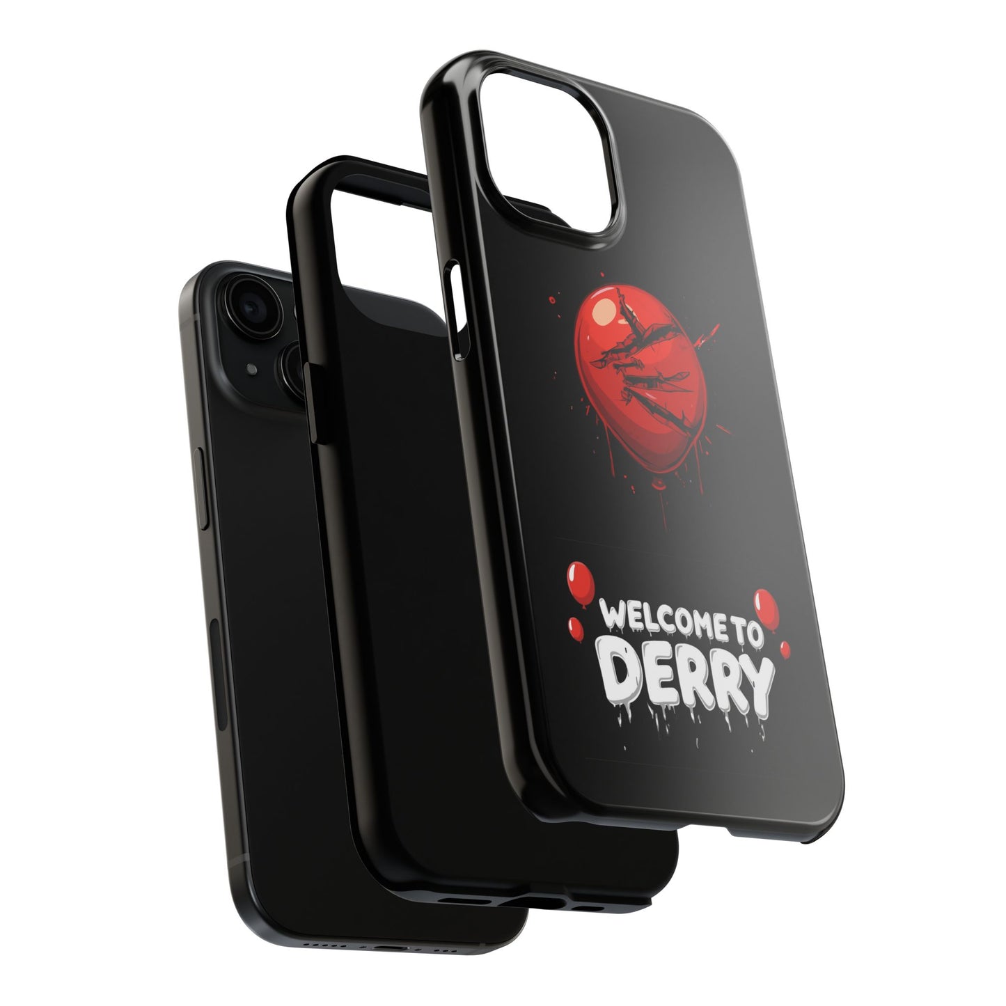 Phone Case — "Welcome to Derry" Red Balloon Horror Protective Case