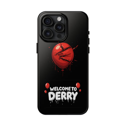 Phone Case — "Welcome to Derry" Red Balloon Horror Protective Case