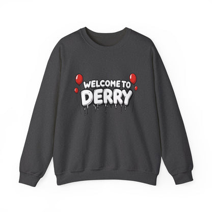 Welcome to Derry Sweatshirt — Horror Balloon Crewneck