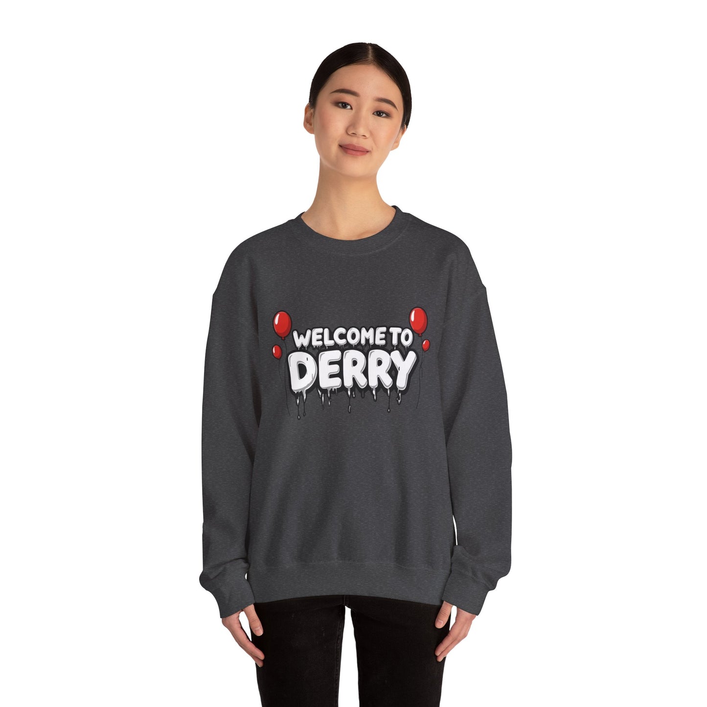 Welcome to Derry Sweatshirt — Horror Balloon Crewneck