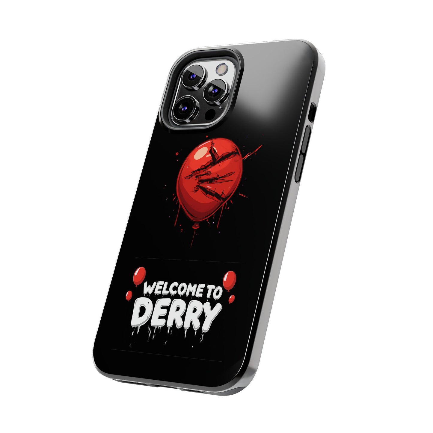 Phone Case — "Welcome to Derry" Red Balloon Horror Protective Case