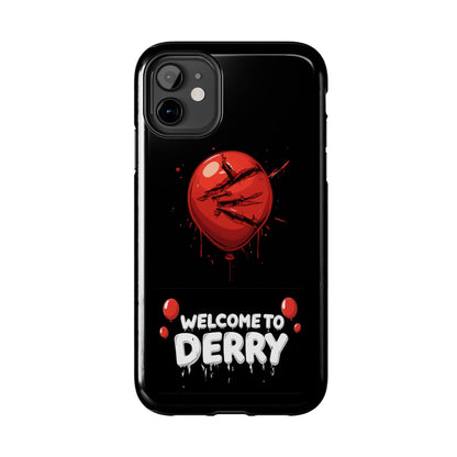 Phone Case — "Welcome to Derry" Red Balloon Horror Protective Case