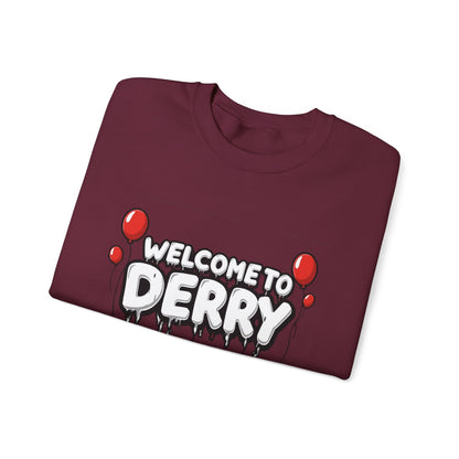 Welcome to Derry Sweatshirt — Horror Balloon Crewneck