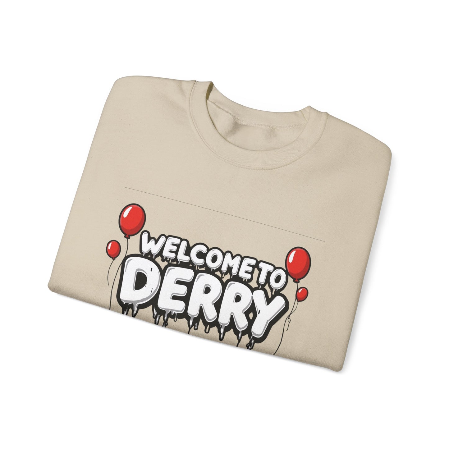 Welcome to Derry Sweatshirt — Horror Balloon Crewneck