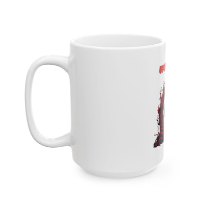 Upside Down Horror Mug — Silhouette Coffee Cup (11oz/15oz)