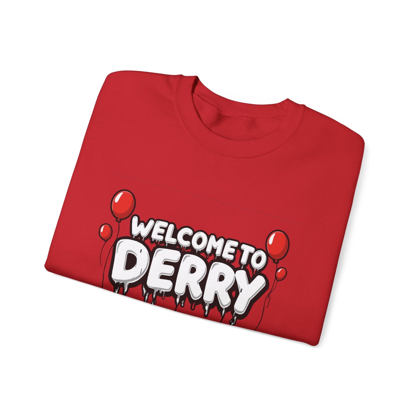 Welcome to Derry Sweatshirt — Horror Balloon Crewneck