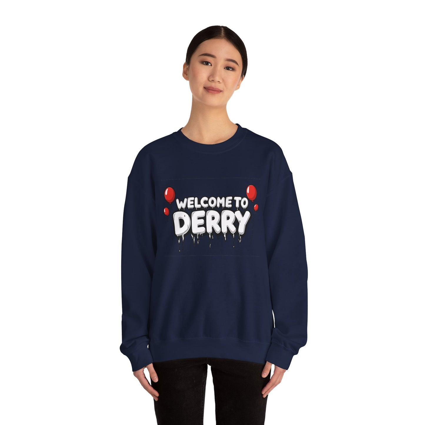 Welcome to Derry Sweatshirt — Horror Balloon Crewneck