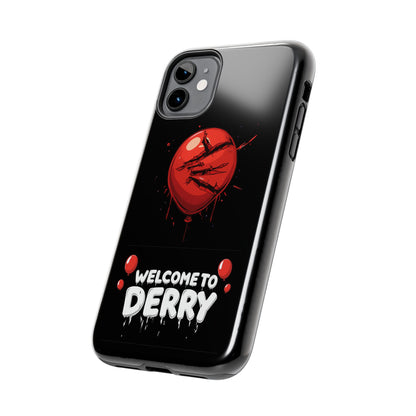 Phone Case — "Welcome to Derry" Red Balloon Horror Protective Case