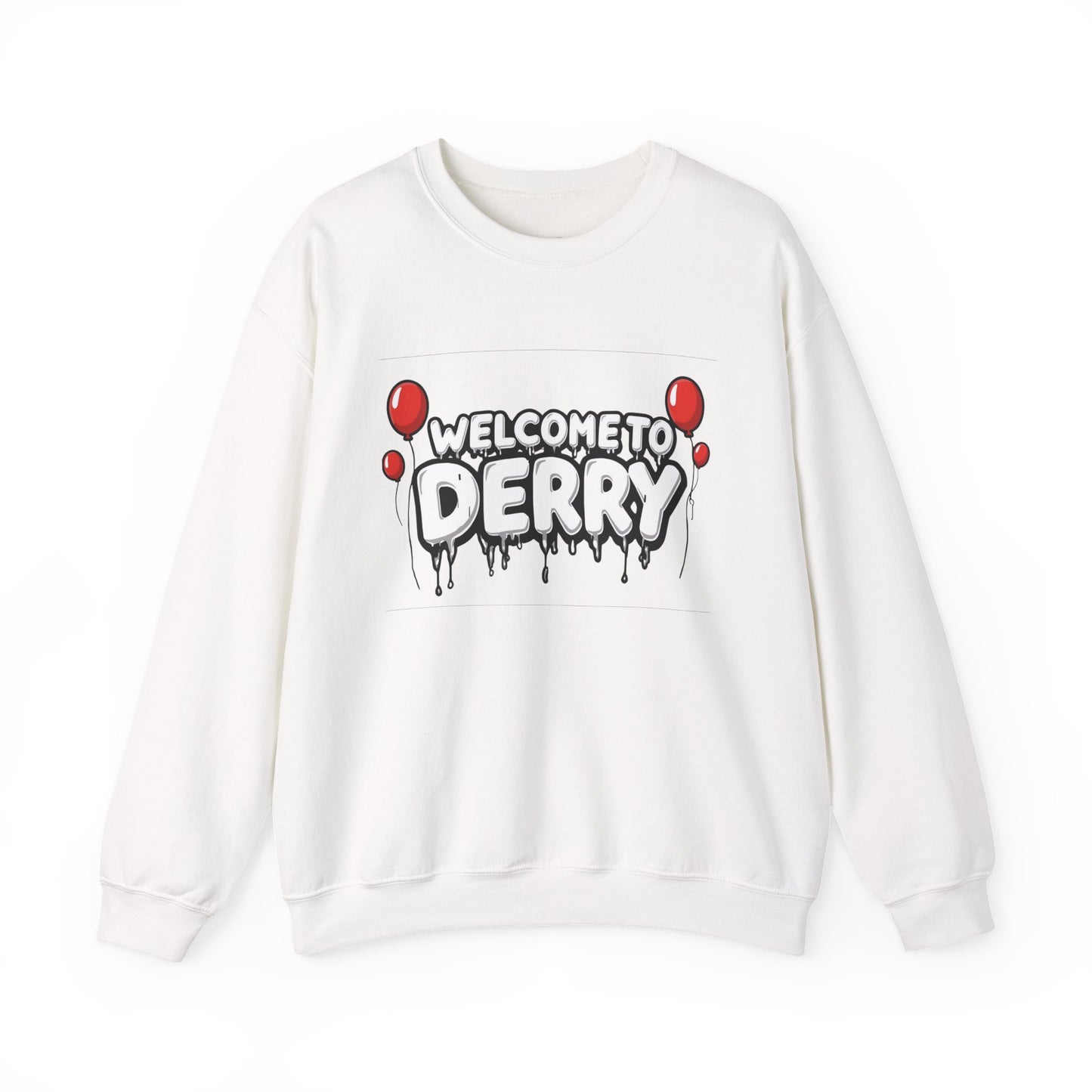 Welcome to Derry Sweatshirt — Horror Balloon Crewneck