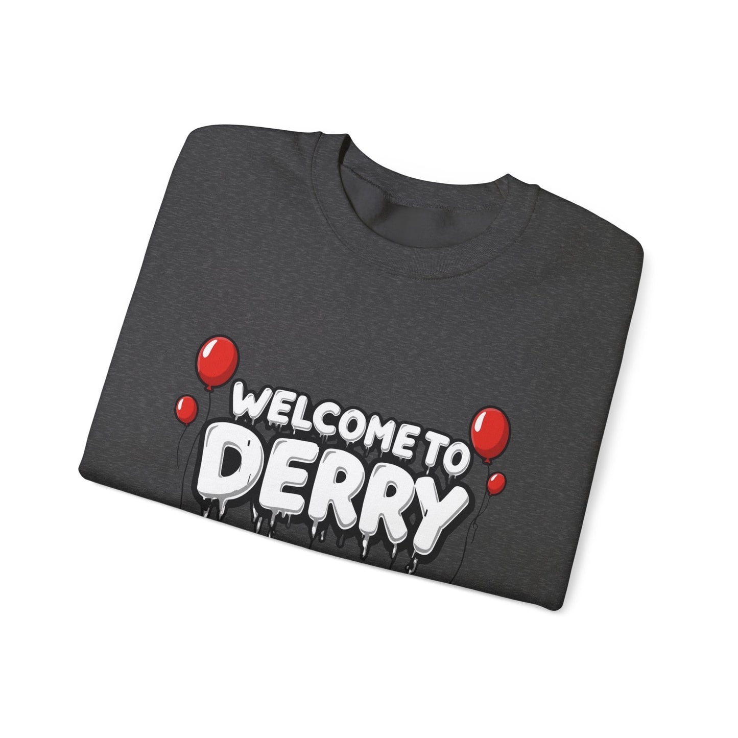 Welcome to Derry Sweatshirt — Horror Balloon Crewneck