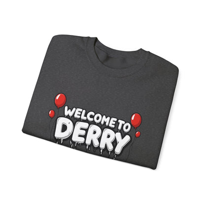 Welcome to Derry Sweatshirt — Horror Balloon Crewneck