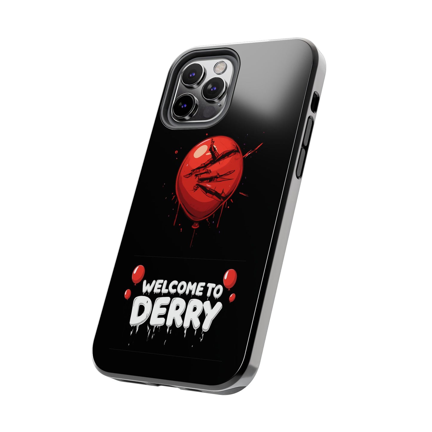 Phone Case — "Welcome to Derry" Red Balloon Horror Protective Case