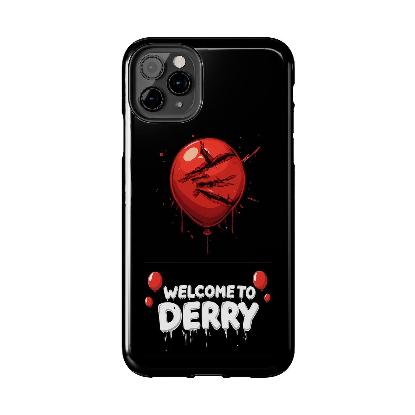 Phone Case — "Welcome to Derry" Red Balloon Horror Protective Case