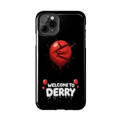 Phone Case — "Welcome to Derry" Red Balloon Horror Protective Case