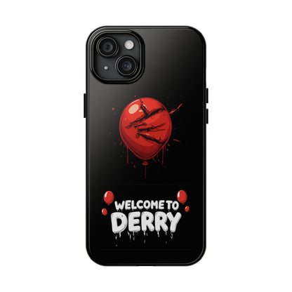 Phone Case — "Welcome to Derry" Red Balloon Horror Protective Case
