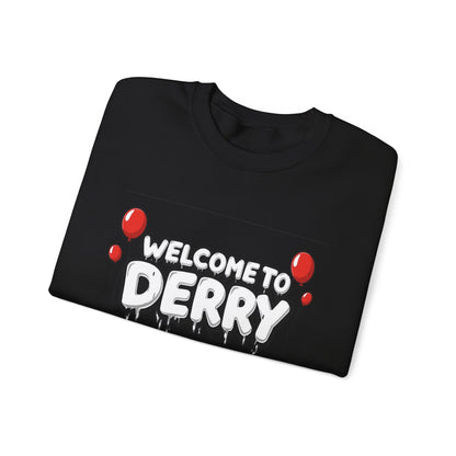 Welcome to Derry Sweatshirt — Horror Balloon Crewneck
