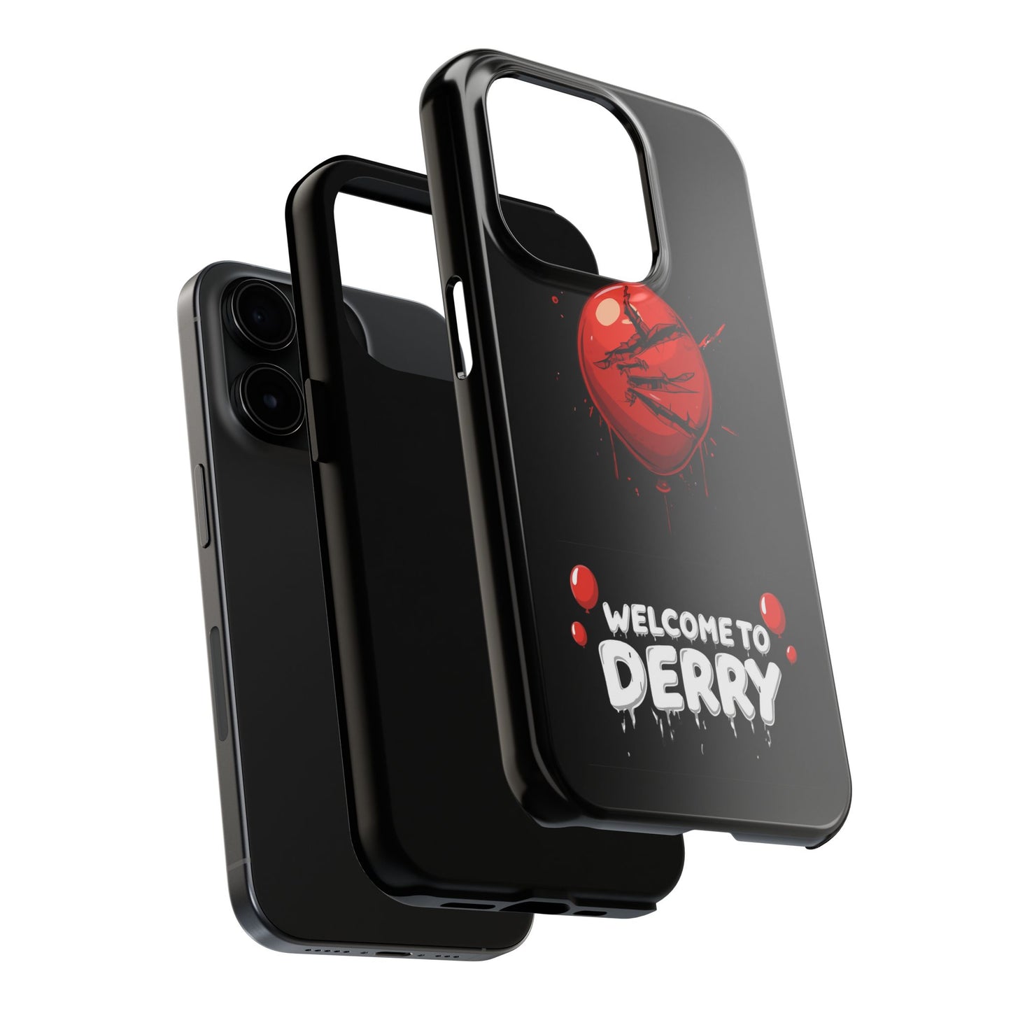 Phone Case — "Welcome to Derry" Red Balloon Horror Protective Case