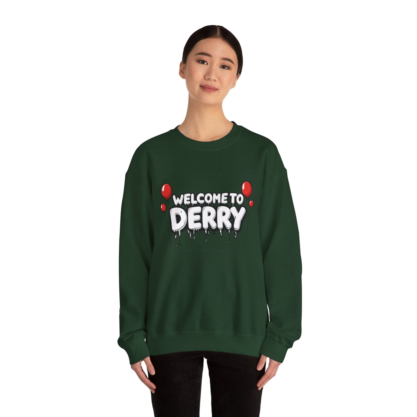Welcome to Derry Sweatshirt — Horror Balloon Crewneck