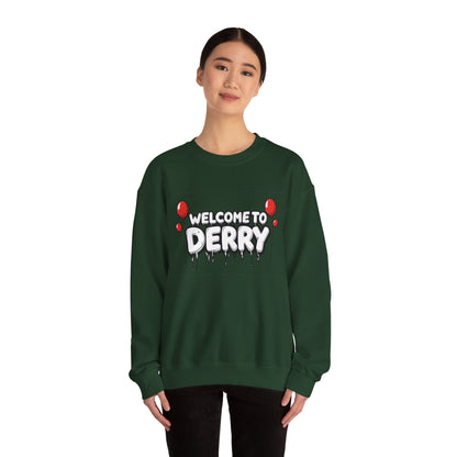 Welcome to Derry Sweatshirt — Horror Balloon Crewneck