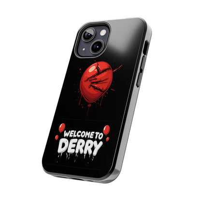 Phone Case — "Welcome to Derry" Red Balloon Horror Protective Case