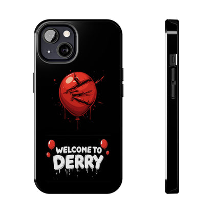 Phone Case — "Welcome to Derry" Red Balloon Horror Protective Case