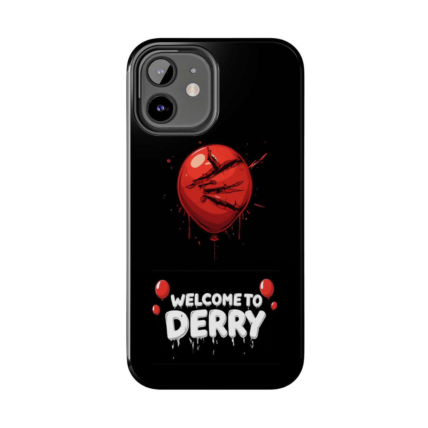 Phone Case — "Welcome to Derry" Red Balloon Horror Protective Case