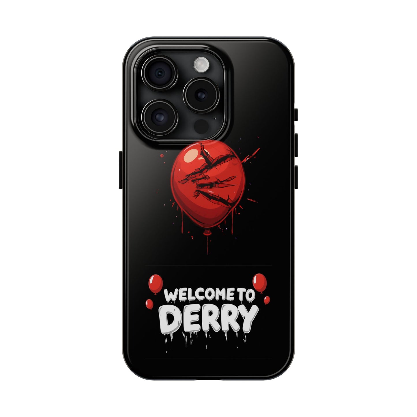Phone Case — "Welcome to Derry" Red Balloon Horror Protective Case