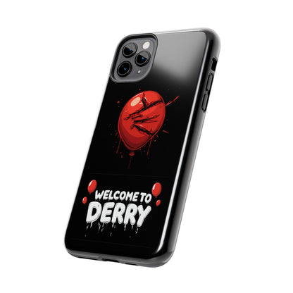 Phone Case — "Welcome to Derry" Red Balloon Horror Protective Case