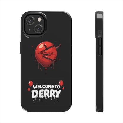 Phone Case — "Welcome to Derry" Red Balloon Horror Protective Case