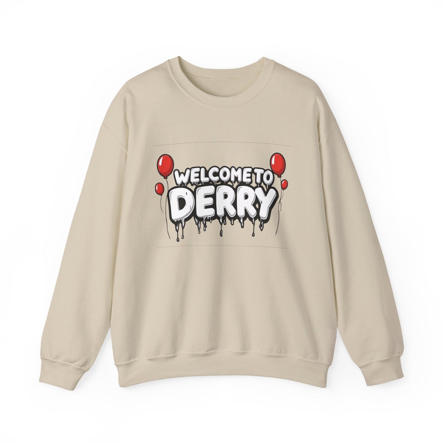 Welcome to Derry Sweatshirt — Horror Balloon Crewneck